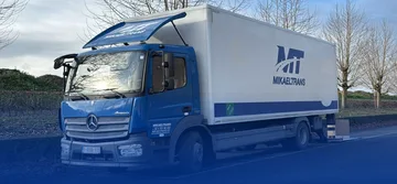 Превозвач Камион Mercedes Atego в Gent Белгия